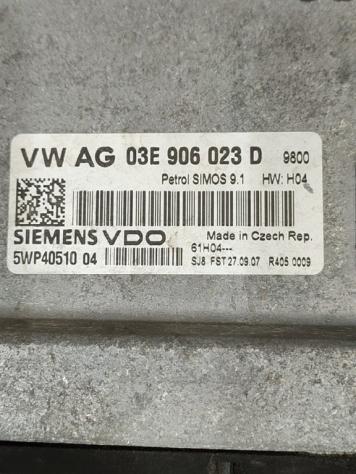 CENTRALINA MOTORE SEAT Ibiza Serie 03E906023D 5WP40510 BBM benzina 1198 (9902) - Foto 2