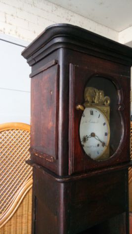 OROLOGIO COLONNA A PENDOLO FRANCESE COD. 20210 - Foto 6