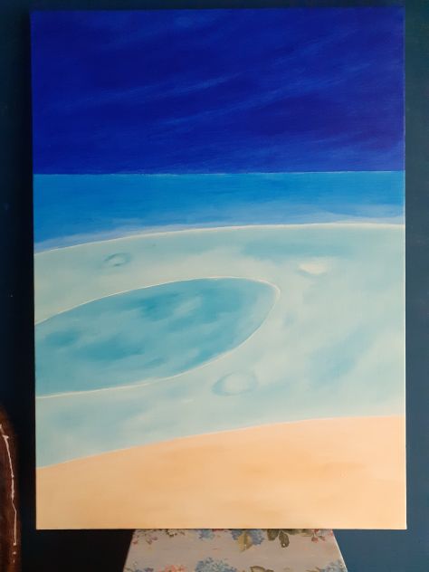 Tela "Paesaggio marino " - Foto 5