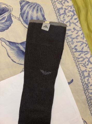 CALZE NUOVE LUNGHE FINO AL GINOCCHIO DA UOMO FIRMATE”EMPORIO ARMANI”ORIGINAL - Foto 6