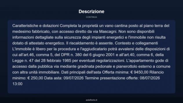 Immobile in asta di 64 m² in vendita a Castelnuovo di Val di Cecina - Foto 5