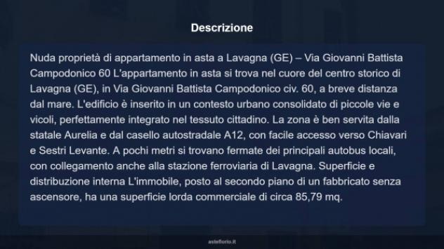 Immobile in asta di 85 m² in vendita a Lavagna - Foto 16