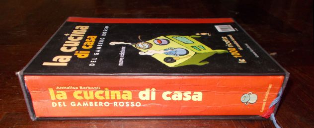 LA CUCINA DI CASA DEL GAMBERO ROSSO 1000 RICETTE BARBAGLI 2002 COFANETTO - Foto 4