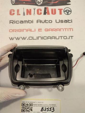 POSACENERE BMW Serie 5 Touring (F11) 5116 9206347 N47D20D (10) - Foto 3