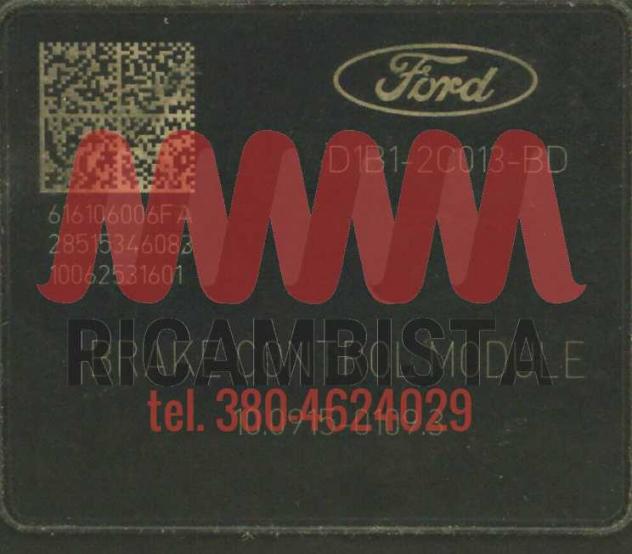 10.0915-0109.3 Ford Fiesta centralina gruppo pompa ABS - Foto 2