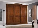 Arredi Classici Arte Povera: Armadio Legno Massello cod 499 Noce