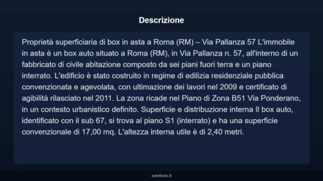 Immobile in asta di 17 m² in vendita a Roma - Foto 10
