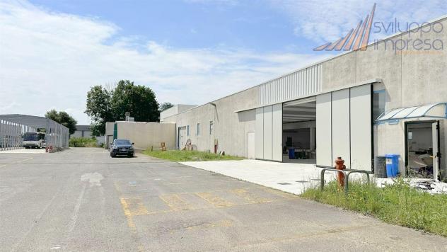 CAPANNONE INDIPENDENTE CON PALAZZINA UFFICI IN AFFITTO A CORNATE D'ADDA - Foto 5