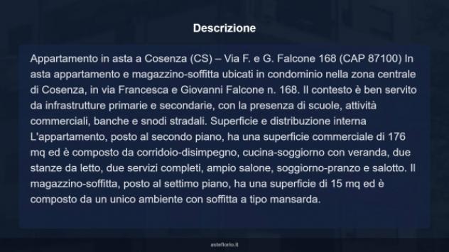 Immobile in asta di 176 m² in vendita a Cosenza - Foto 15