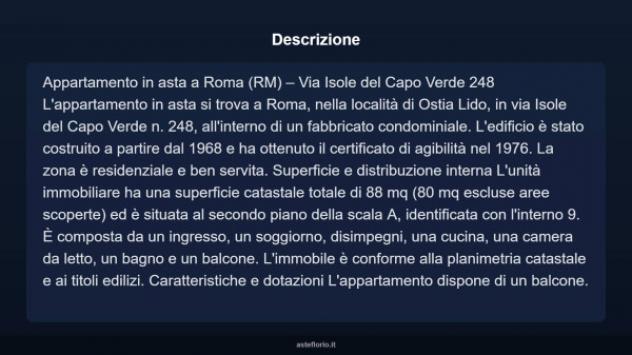 Immobile in asta di 88 m² in vendita a Roma - Foto 3