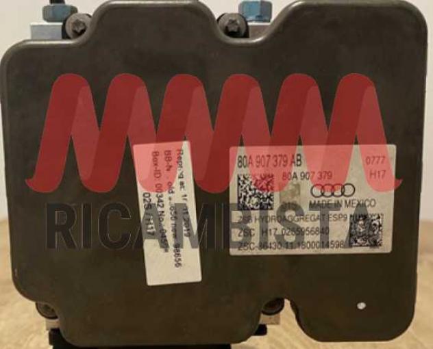 80A907379AB Audi Q5 2.0 centralina ABS gruppo pompa Bosch