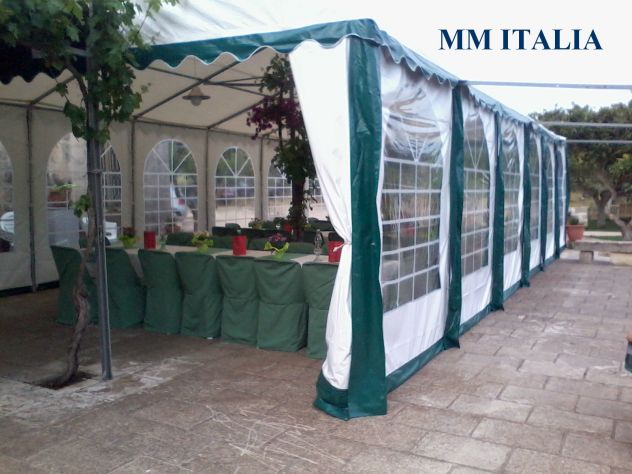 Tensostrutture, Tendostrutture 6 x 8 Per Ristoranti Bar in Pvc - Foto 4