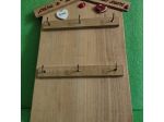 Portachiavi da parete artigianale in legno