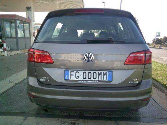 VOLKSWAGEN Golf Sportsvan 1.6 TDI 115CV Comfortline BlueMot. Tech. rif. 21613630 - Foto 6