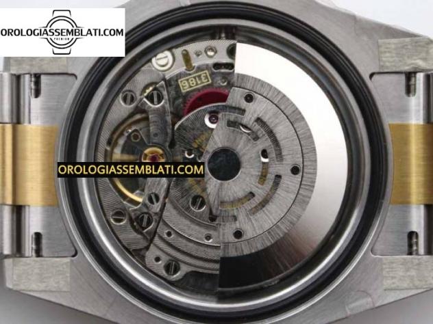 Rolex Replica GMT MASTER II 116713 LN 904L SS MIGLIOR EDIZIONE SU BRACCIALE SS/YG 3186 - Foto 15