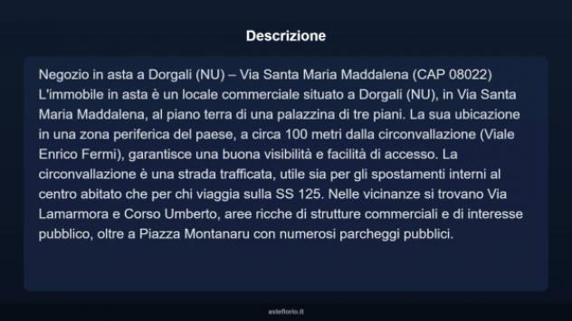 Immobile in asta di 152 m² in vendita a Dorgali - Foto 3