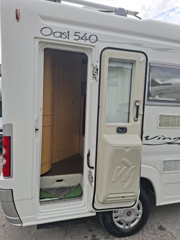 CAMPER WINGAMM DUCATO SEMINTEGRALE BASCULANTE CLIMATIZZATORE DINETTE FOTOVOLTAICO CAMPEGGIO USATI GENERALI 1670 - Foto 5