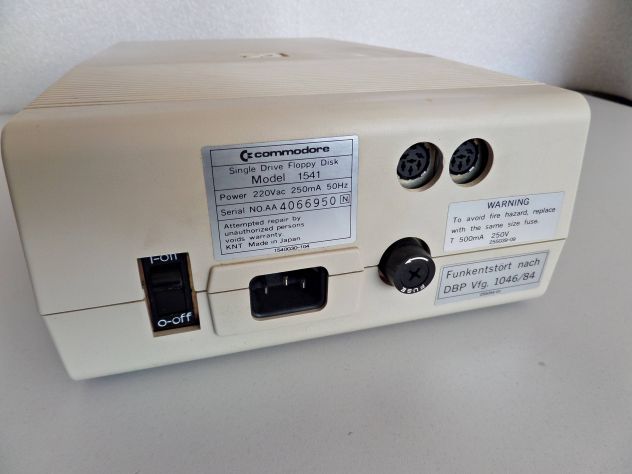 Lettore Floppy Commodore 1541 (mitsumi) BIANCO - Foto 9