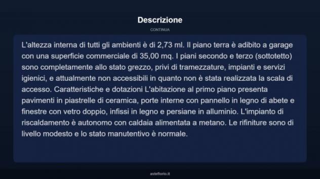 Immobile in asta di 70 m², box auto in vendita a Gubbio - Foto 12