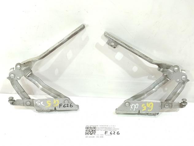 CERNIERE COFANO ANTERIORE DX E SX VOLKSWAGEN Golf 5 Berlina 1K0823302B 1K0823301B BSE (0308) - Foto 2