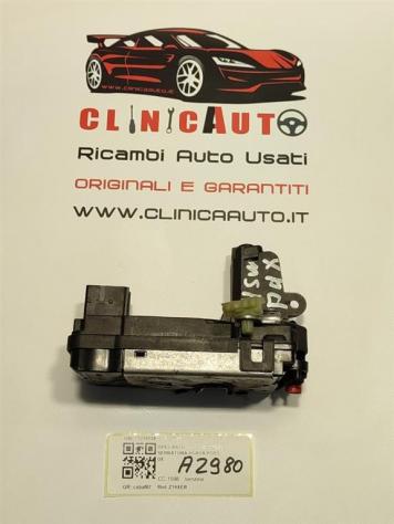 SERRATURA POSTERIORE DESTRA OPEL Astra H Berlina 13210739 (0407)