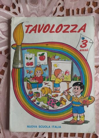 R135 - TAVOLOZZA 3 ANNI- ALBUM DA COLORARE.
