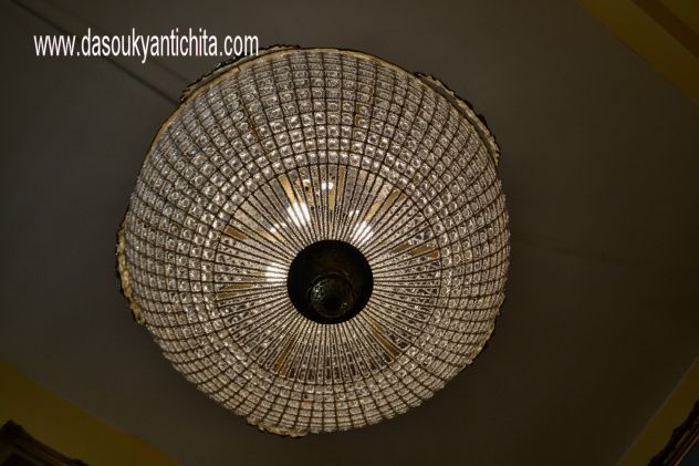 Lampadario 160 cm. stile Impero a mongolfiera - Foto 6