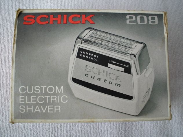 Rasoio vintage Schick Custom 209 Electric Shaver - Foto 3