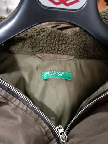PARKA BENETTON VERDE/MARRONE UOMO M - Foto 3