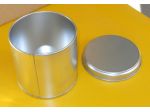 10 Barattoli in metallo diametro 90 mm, altezza 90 mm con coperchio