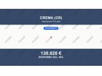 Immobile in asta di 144 m² con più di 5 locali e box auto in vendita a Crema