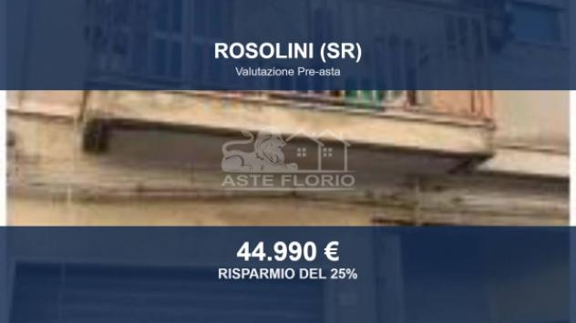 Immobile in asta di 71 m², box auto in vendita a Rosolini