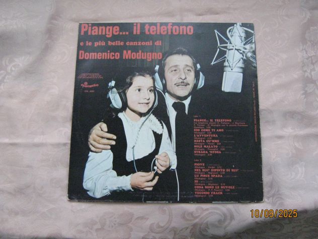 2 DISCHI 33 GIRI CELENTANO E MODUGNO 34 euro - Foto 2