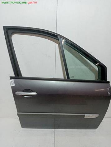 PORTA ANT. DX GRIGIO MEDIO MET. NO ALZ 999-U1310550 Carrozzeria  Lamierati esterni  Porte  Porta ant. dx. RENAULT - GRAND SCENIC 2004  2009 - 01-04-20