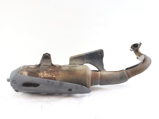HONDA PANTHEON 150 18300KFF900 MARMITTA SILENZIATORE SCARICO KF02 98 - 02 MUFFLER PARACALORE CON CREPA - Foto 4