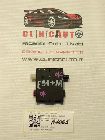 AMPLIFICATORE ANTENNA BMW Serie 3 E91 Touring 2° Serie 65.20-9141491-01 (08) - Foto 2