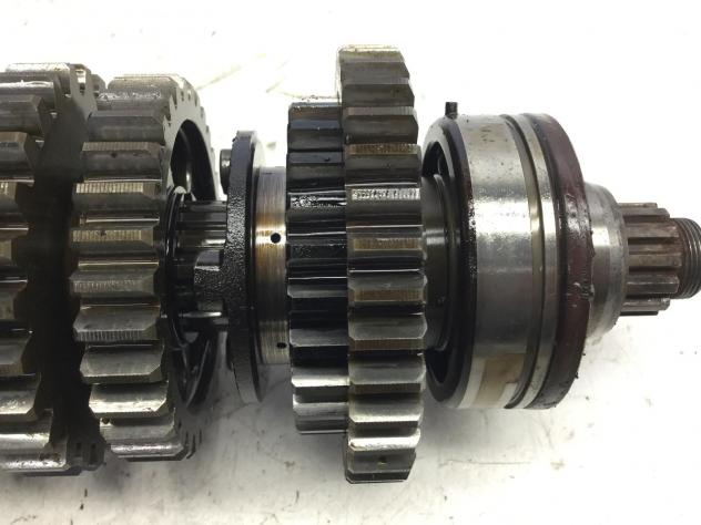 YAMAHA YZF R6 600 COPPIA ALBERI E INGRANAGGI CAMBIO 2003 2004 RJ051 - Foto 3