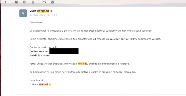 Vendo Voucher WeRoad - Foto 2