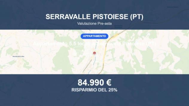 Immobile in asta di 93 m² in vendita a Serravalle Pistoiese