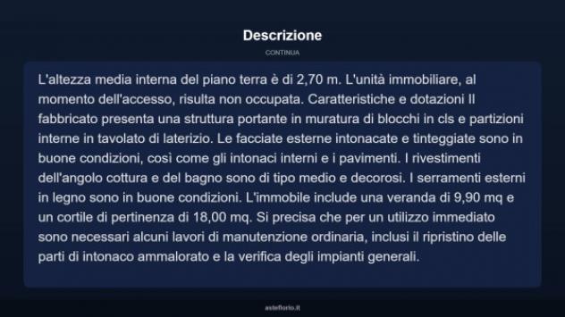 Immobile in asta di 55 m² in vendita a Trinità d'Agultu e Vignola - Foto 5