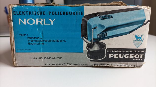 Lucidatrice elettrica vintage NORLY – Peugeot Presse - Foto 4
