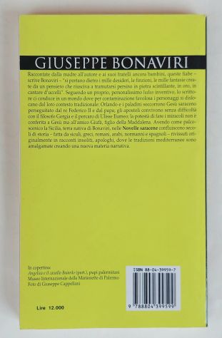 Novelle Saracene di Giuseppe Bonaviri 1°Ed.Oscar Mondadori, aprile 1995 - Foto 2