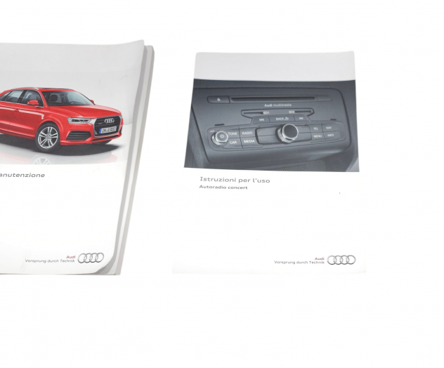 LIBRETTO USO E MANUTENZIONE AUDI Q3 Serie (8UG) 8U0012750AC (14) - Foto 2