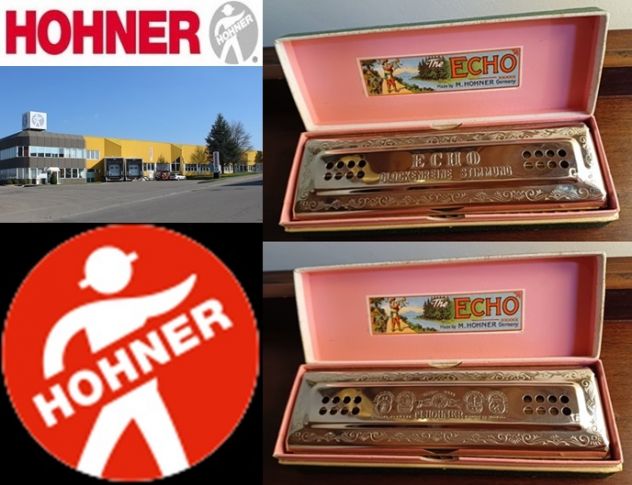Hohner The Echo Glockenreine Stimmung, Harmonica.