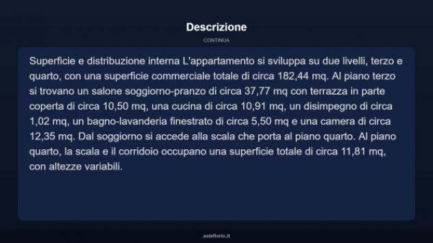 Immobile in asta di 182 m² con più di 5 locali e box auto in vendita a Treviso - Foto 12