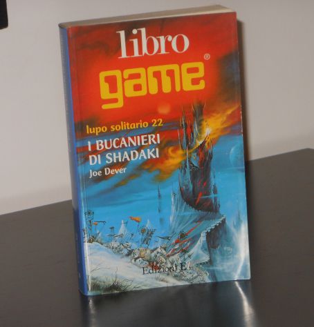 librogame, lupo solitario 22, I BUCANIERI DI SHADAKIDI, JOE DEVER, E.L. 2000. - Foto 4