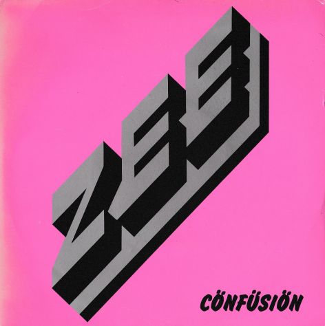 ZEE (Richard Wright Pink Floyd) Confusion - 7'' / 45 giri 1984 U.K
