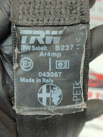 CINTURA DI SICUREZZA ANTERIORE SINISTRA ALFA ROMEO 166 Serie (936_) 156017434 AR34202 (9803) - Foto 3