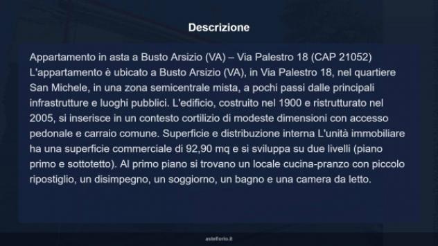 Immobile in asta di 92 m² in vendita a Busto Arsizio - Foto 17