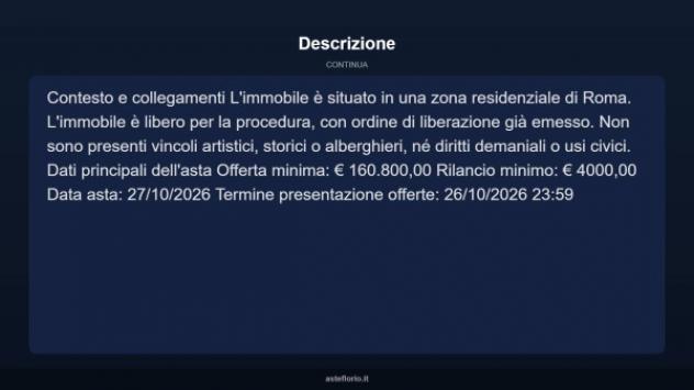 Immobile in asta di 85 m² in vendita a Roma - Foto 16